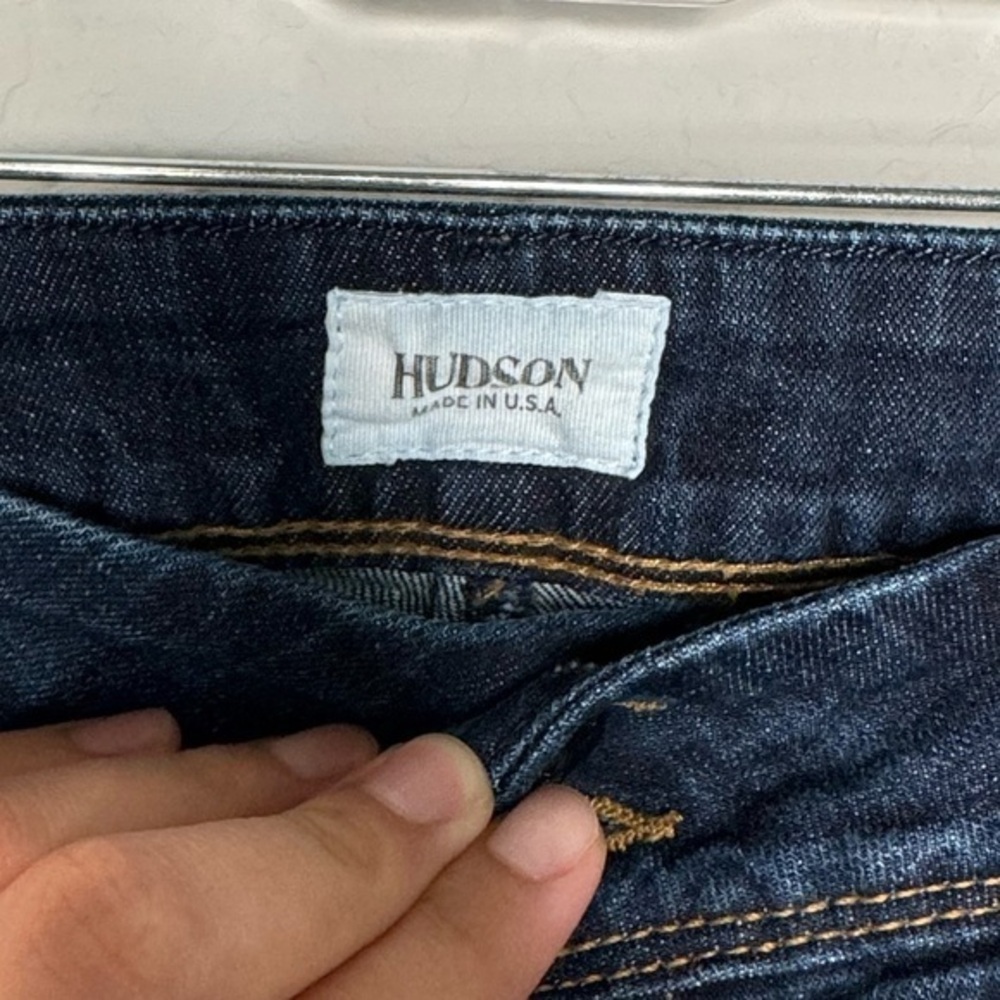 Hudson Made‎ in USA Dark Wash Skinny Jeans- Sz 27 - Picture 6 of 11